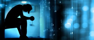 Abstract Silhouette Praying